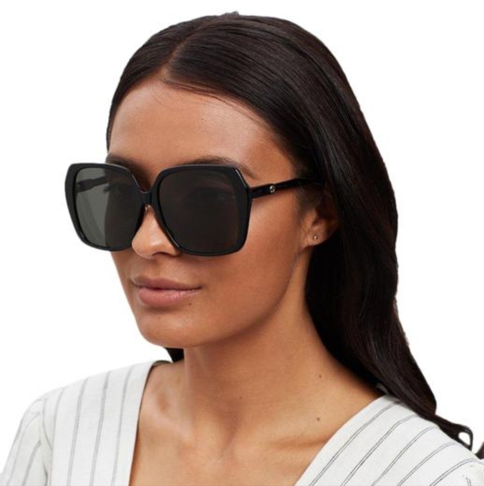 NEW GUCCI OVERSIZED WOMEN'S SUNGLASSES GG0533SA 001 SQUARED GUCCI EYEWEAR - Picture 2 of 8
